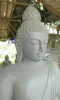  Product image 5 of the product “Seated Buddha made of Riverstone in Dhyana Position - gesture of meditation, H. 138 cm ”